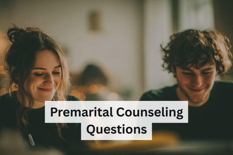 Premarital Counseling Questions