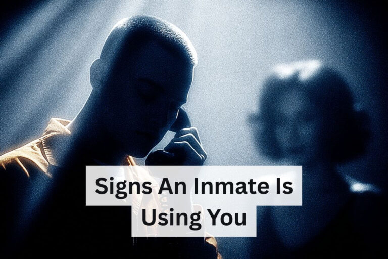 Signs an Inmate is Using You