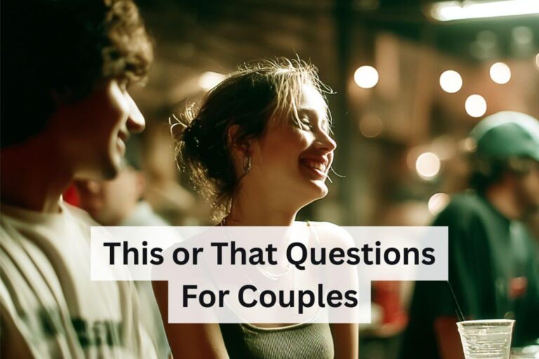 This or That Questions for Couples