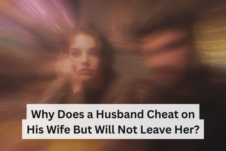 Why Does a Husband Cheat on His Wife But Will Not Leave Her