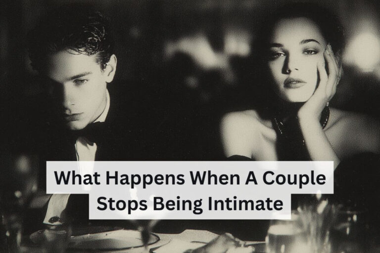 what happens when a couple stops being intimate